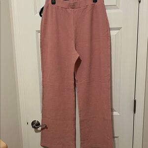 Comfrt Pink Wide-Leg Pants